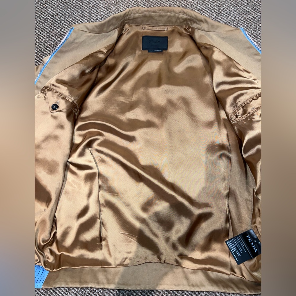 Prada Graphic Perforated Zip Jacket - Picture 8 of 9